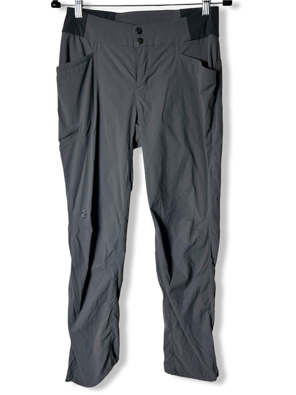 Black Diamond Women’s Technician Alpine Gray Climbing Hiking Pants Joggers Sz 4